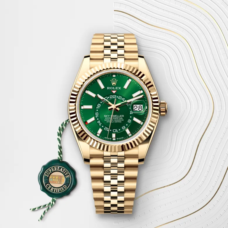 Rolex Sky-Dweller in 18 ct yellow gold, M336938-0008 - Siam Swiss