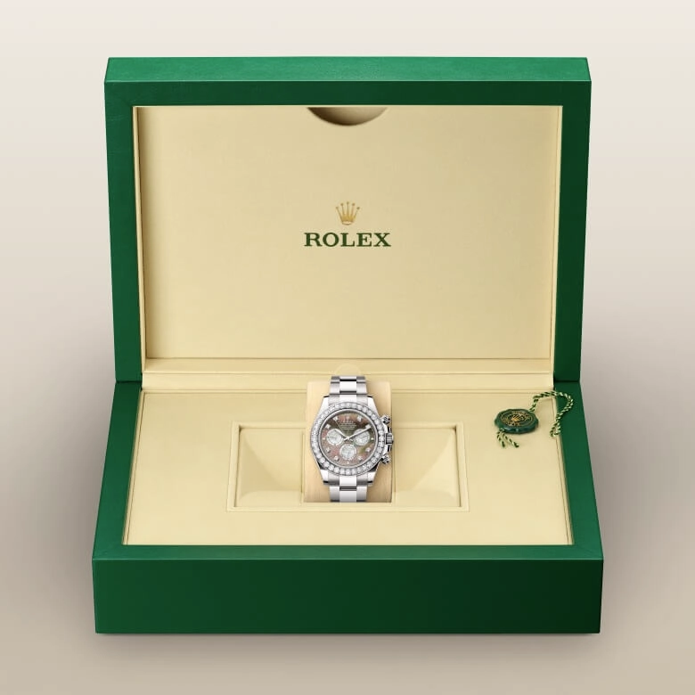 Rolex Cosmograph Daytona in 18 ct white gold, M126579RBR-0001 - Siam Swiss