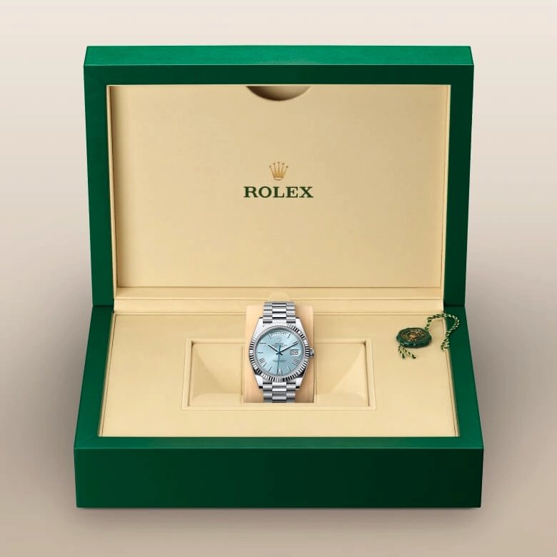 Rolex Day-Date in แพลทินัม, M228236-0012 - Siam Swiss
