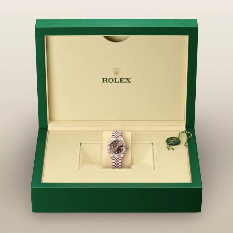 Rolex Lady-Datejust in Everose gold 18 กะรัต, M279135RBR-0002 - Siam Swiss