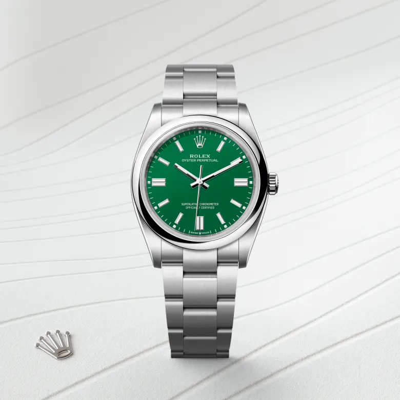 Rolex Oyster Perpetual in Oystersteel, M126000-0005 - Siam Swiss
