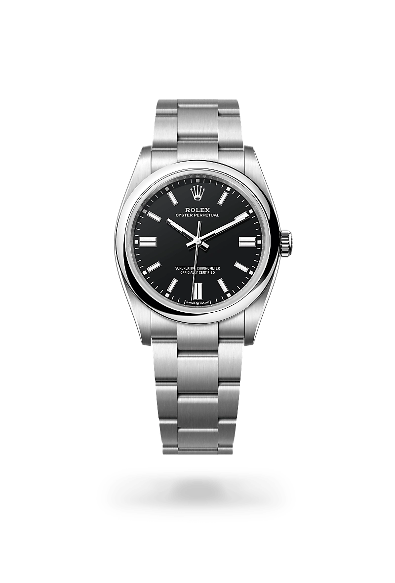 Rolex Oyster Perpetual in Oystersteel, M126000-0014 - Siam Swiss
