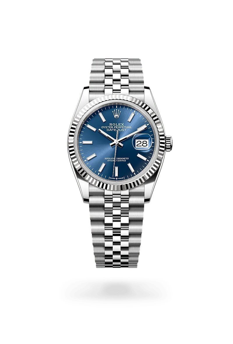 Rolex Datejust in White Rolesor - การผสมผสานระหว่าง Oystersteel และทองคำขาว, M126234-0017 - Siam Swiss Rolex Datejust in White Rolesor - การผสมผสานระหว่าง Oystersteel และทองคำขาว, M126234-0017 - Siam Swiss