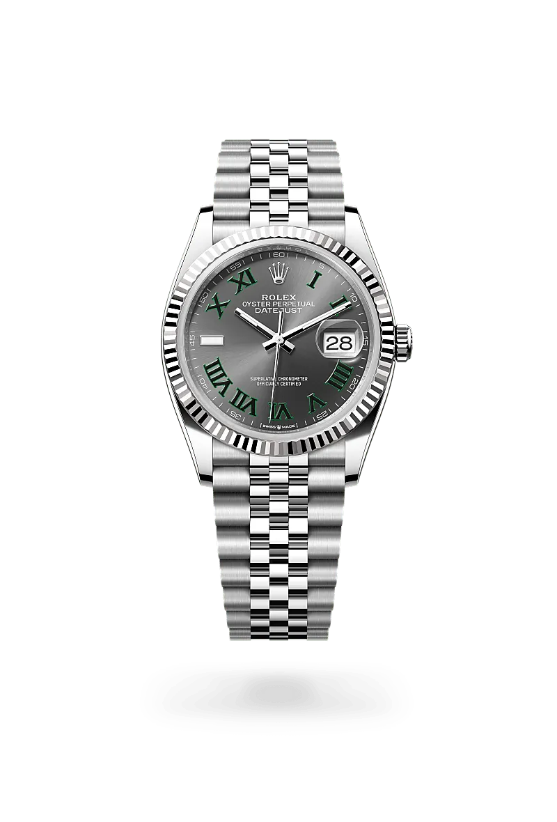 Rolex Datejust in White Rolesor - combination of Oystersteel and white gold, M126234-0045 - Siam Swiss Rolex Datejust in White Rolesor - combination of Oystersteel and white gold, M126234-0045 - Siam Swiss