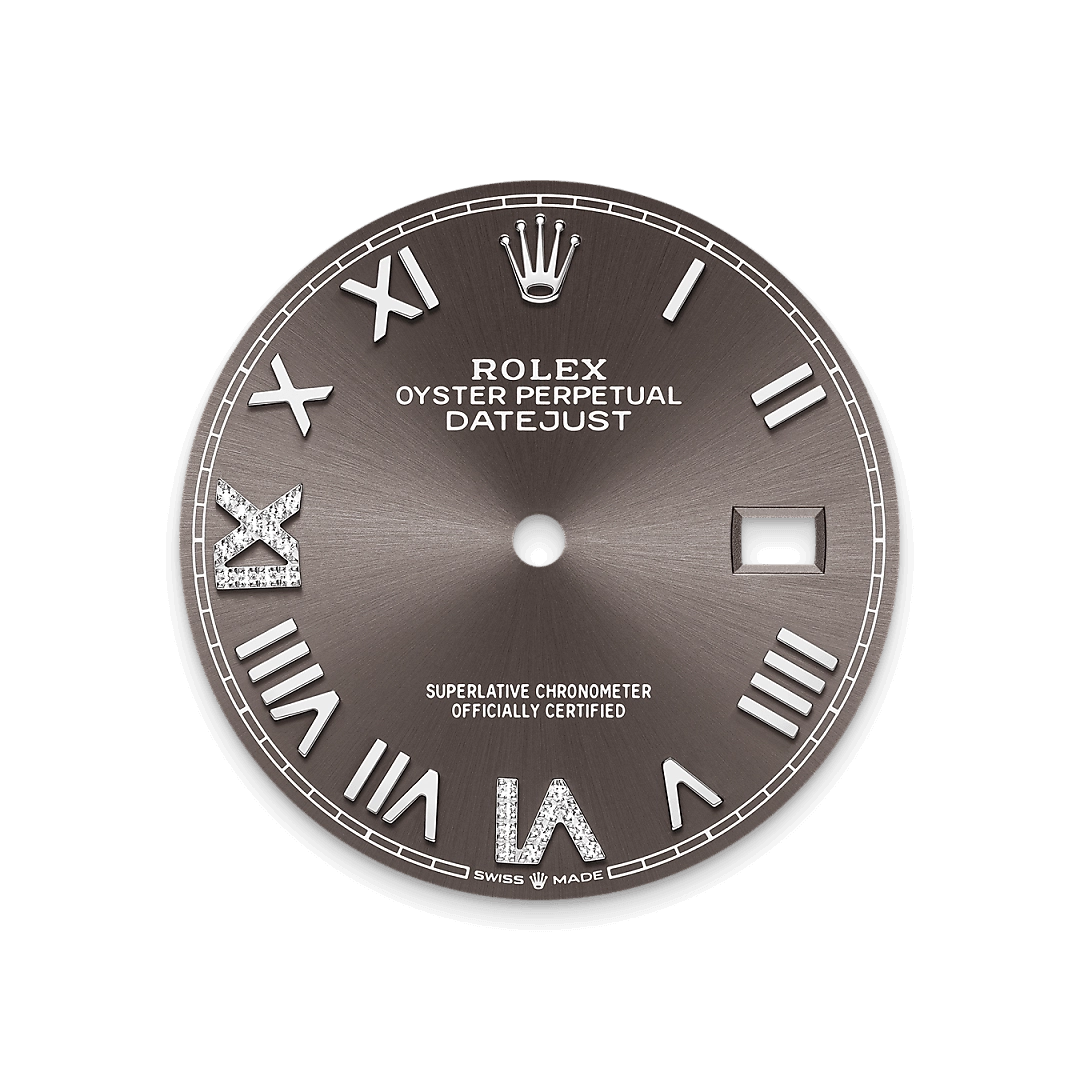 Rolex Datejust in White Rolesor - การผสมผสานระหว่าง Oystersteel และทองคำขาว, M126234-0071 - Siam Swiss