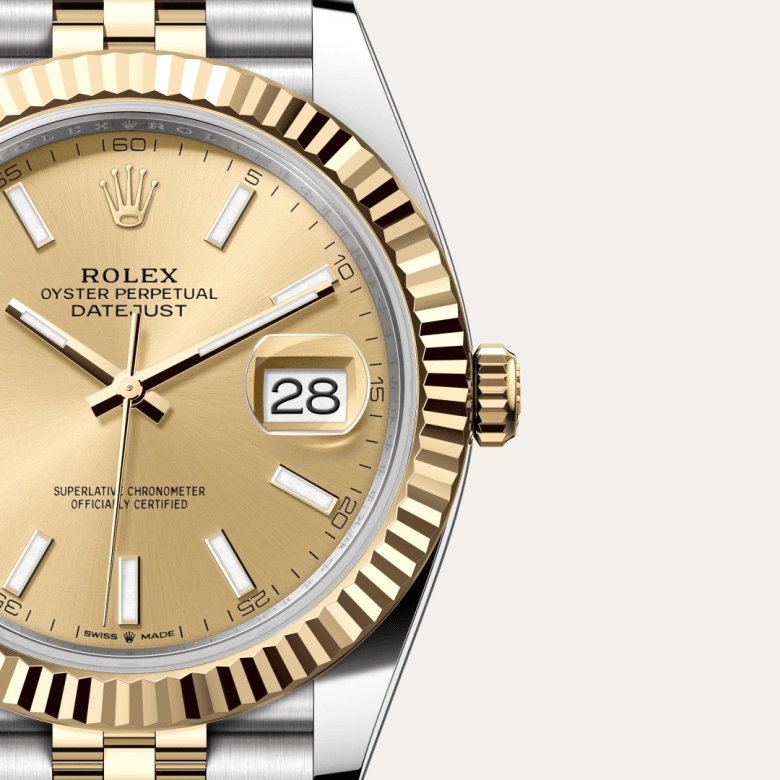 Rolex Datejust in Yellow Rolesor - การผสมผสานระหว่าง Oystersteel และทองคำ, M126333-0010 - Siam Swiss