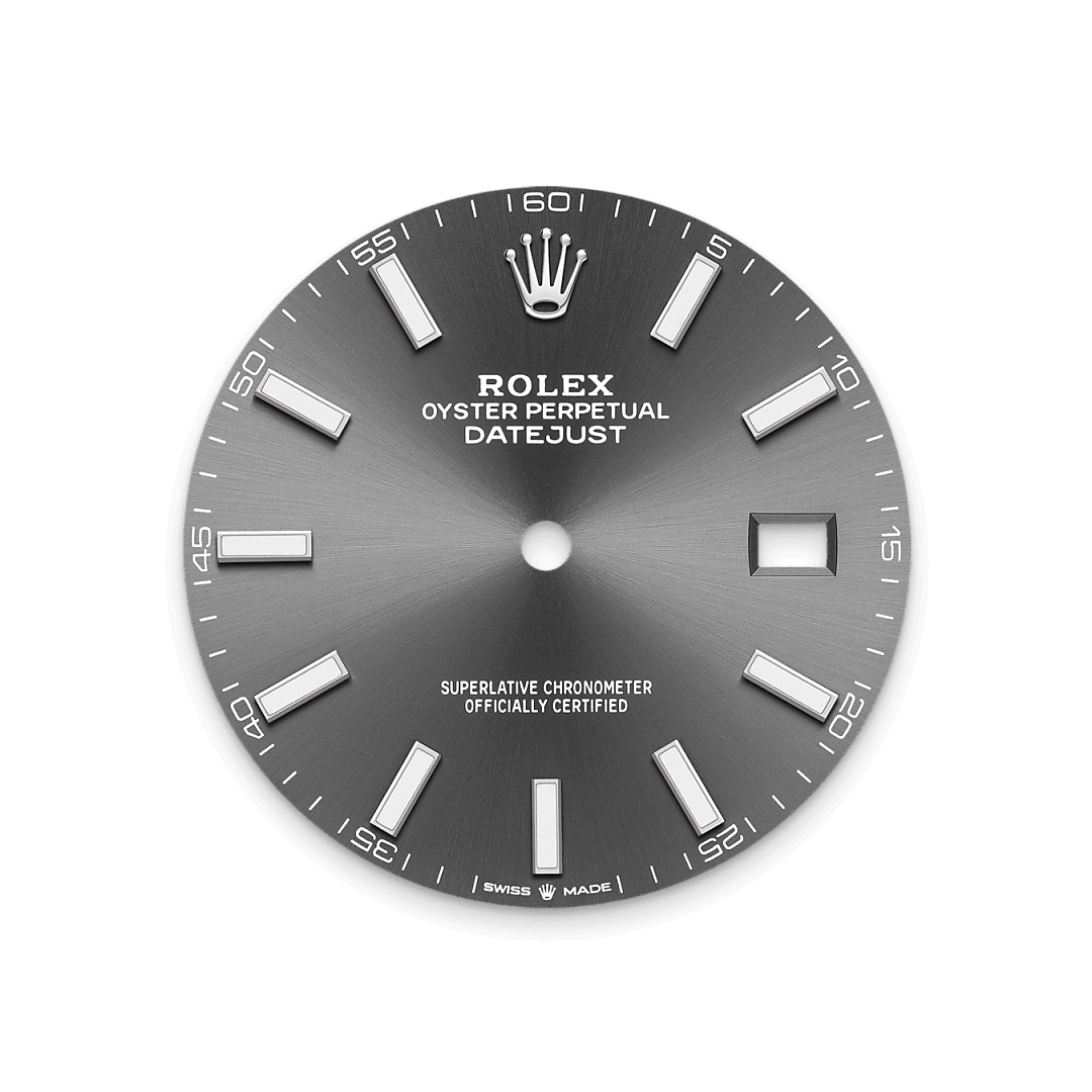 Rolex Datejust in White Rolesor - การผสมผสานระหว่าง Oystersteel และทองคำขาว, M126334-0014 - Siam Swiss