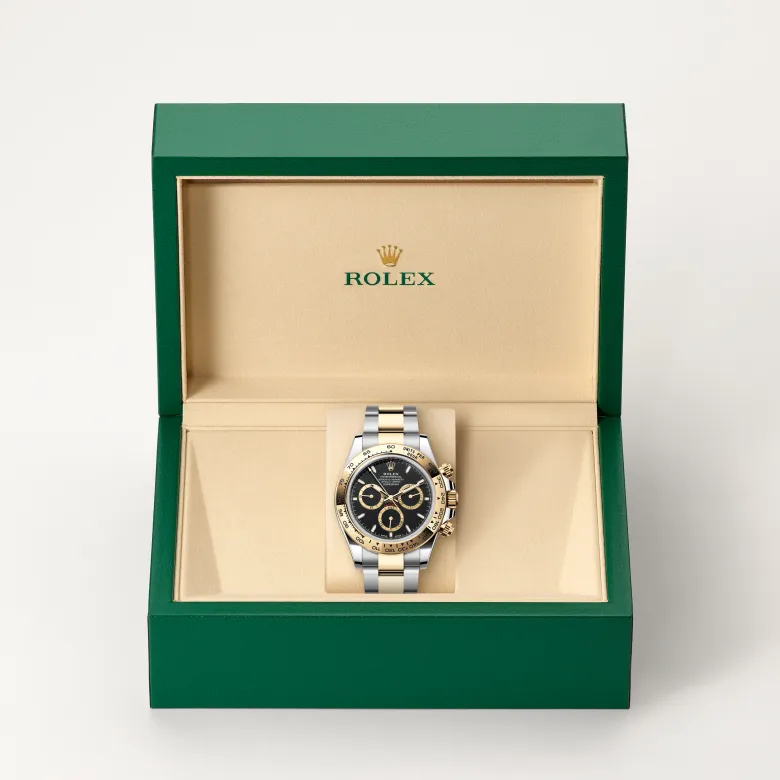 Rolex Cosmograph Daytona in Yellow Rolesor - การผสมผสานระหว่าง Oystersteel และทองคำ, M126503-0003 - Siam Swiss