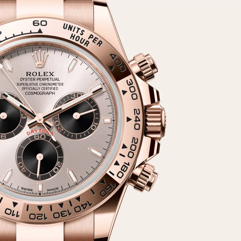 Rolex Cosmograph Daytona in Everose gold 18 กะรัต, M126505-0003 - Siam Swiss