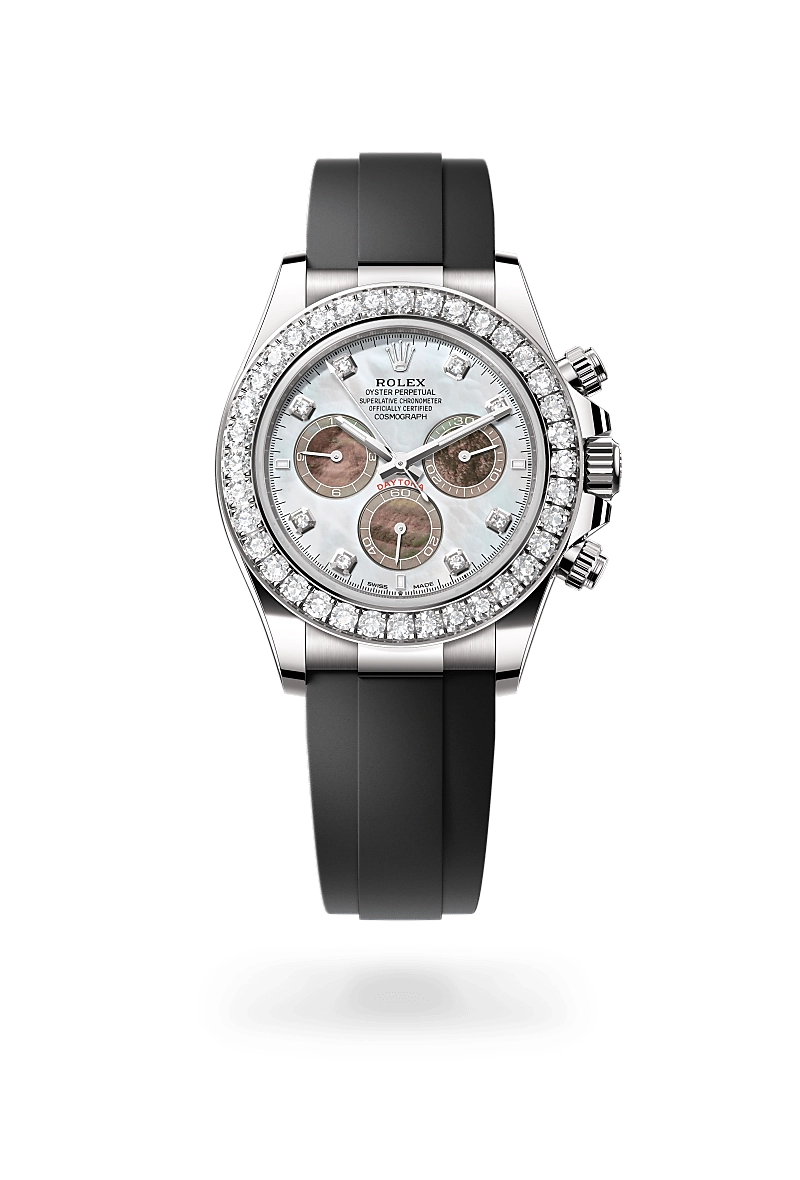 Rolex Cosmograph Daytona in ทองคำขาว 18 กะรัต, M126589RBR-0001 - Siam Swiss