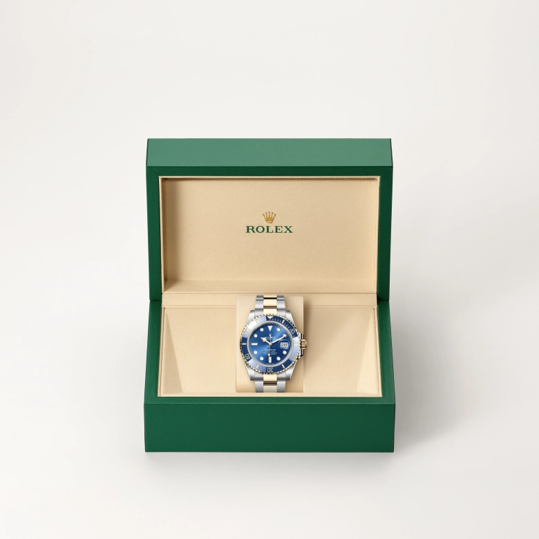Rolex Submariner in Yellow Rolesor - การผสมผสานระหว่าง Oystersteel และทองคำ, M126613LB-0002 - Siam Swiss