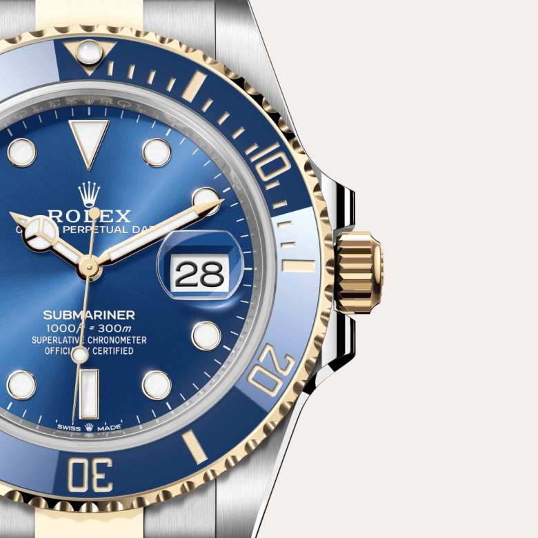 Rolex Submariner in Yellow Rolesor - การผสมผสานระหว่าง Oystersteel และทองคำ, M126613LB-0002 - Siam Swiss