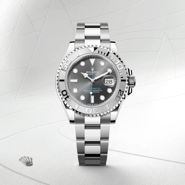 Rolex Yacht-Master in Rolesium - การผสมผสานระหว่าง Oystersteel และแพลทินัม, M126622-0001 - Siam Swiss