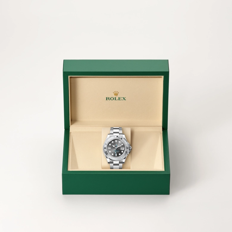 Rolex Yacht-Master in Rolesium - การผสมผสานระหว่าง Oystersteel และแพลทินัม, M126622-0001 - Siam Swiss