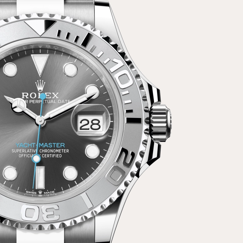 Rolex Yacht-Master in Rolesium - การผสมผสานระหว่าง Oystersteel และแพลทินัม, M126622-0001 - Siam Swiss