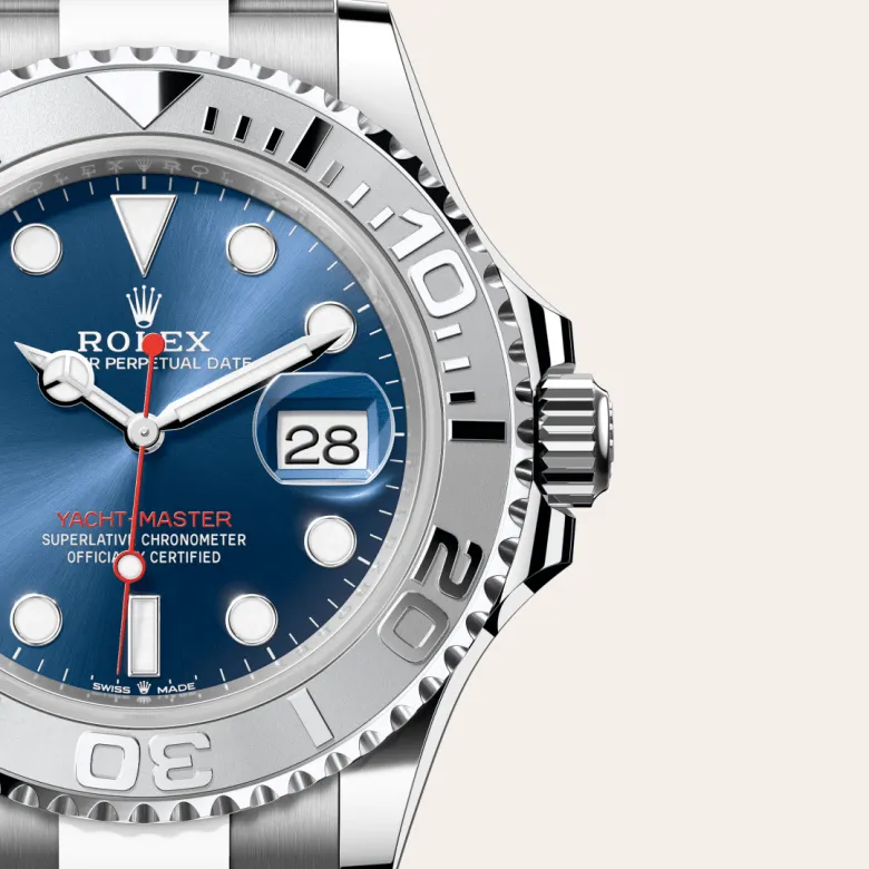 Rolex Yacht-Master in Rolesium - combination of Oystersteel and platinum, M126622-0002 - Siam Swiss