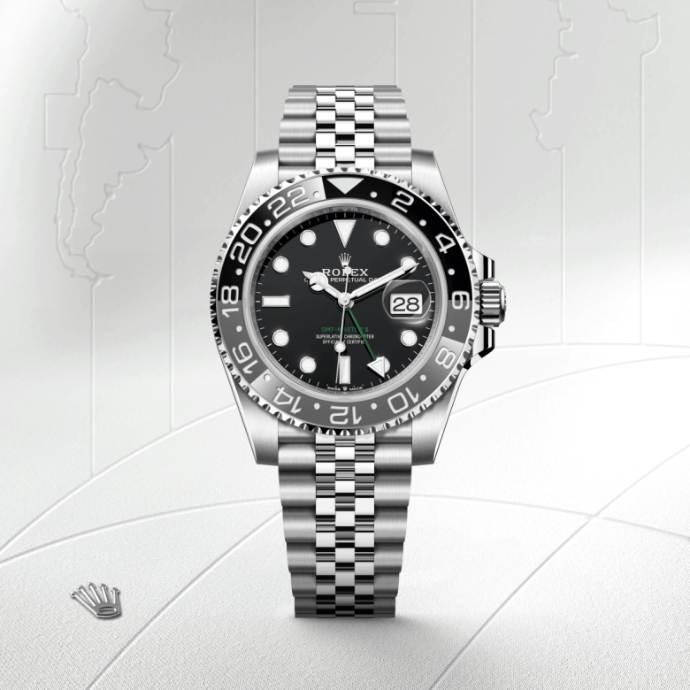 Rolex GMT-Master II in Oystersteel, M126710GRNR-0003 - Siam Swiss
