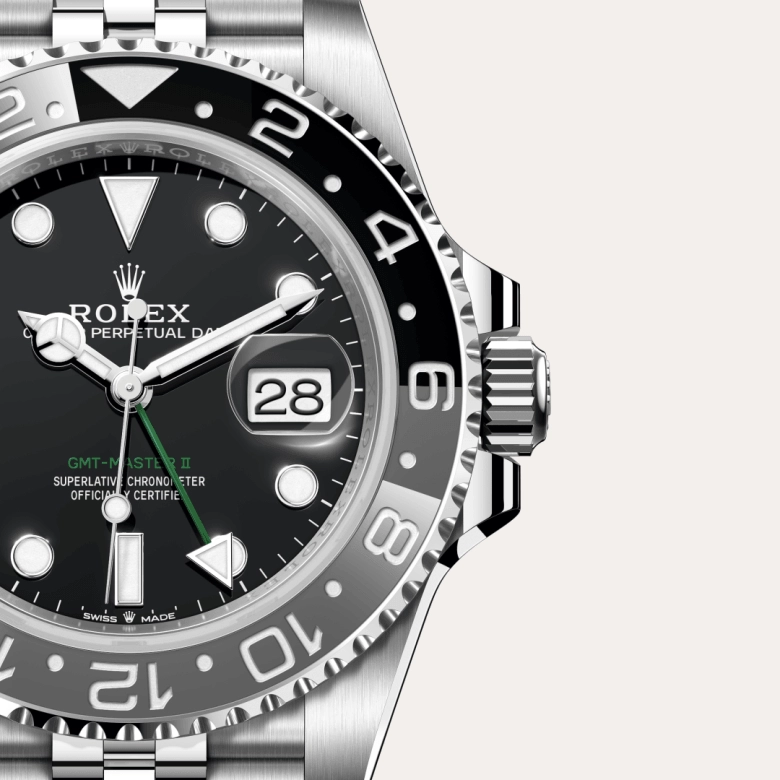Rolex GMT-Master II in Oystersteel, M126710GRNR-0003 - Siam Swiss