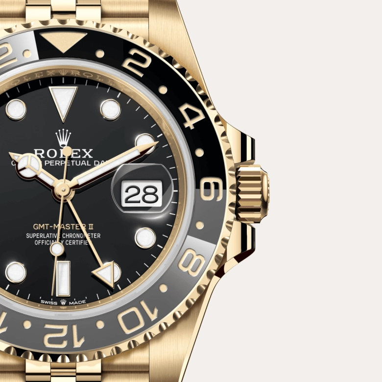 Rolex GMT-Master II in ทองคำ 18 กะรัต, M126718GRNR-0001 - Siam Swiss