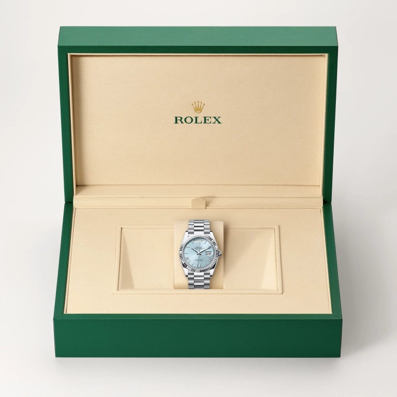 Rolex Day-Date in แพลทินัม, M128236-0018 - Siam Swiss