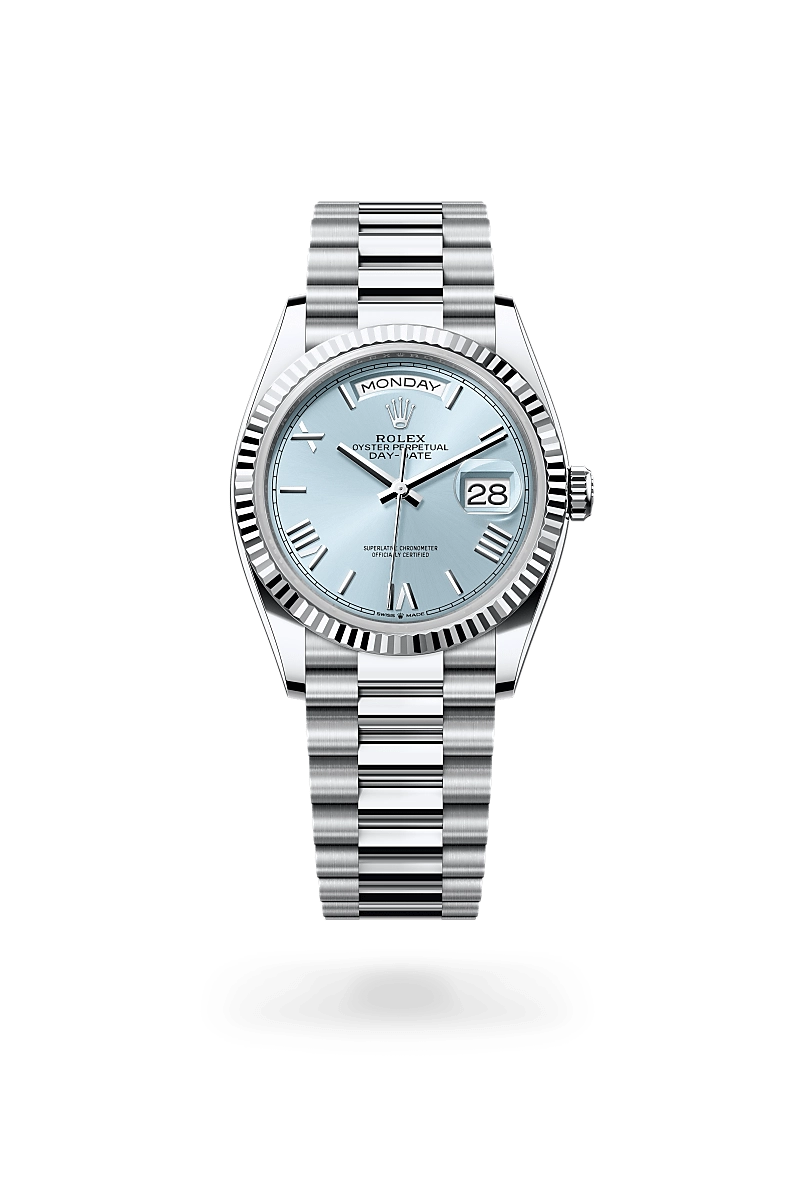Rolex Day-Date in Platinum, M128236-0018 - Siam Swiss