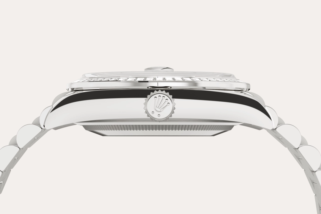 Rolex Day-Date in ทองคำขาว 18 กะรัต, M128399TBR-0029 - Siam Swiss