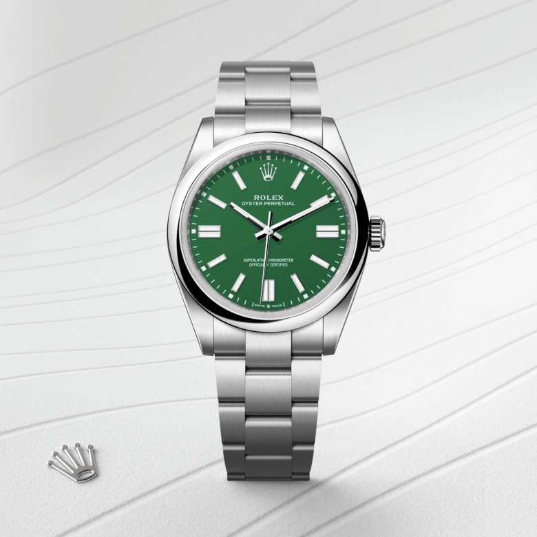 Rolex Oyster Perpetual in Oystersteel, M134300-0004 - Siam Swiss