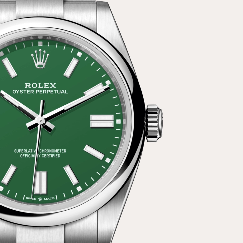 Rolex Oyster Perpetual in Oystersteel, M134300-0004 - Siam Swiss