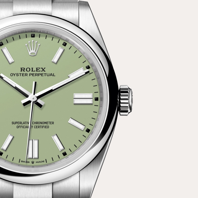 Rolex Oyster Perpetual in Oystersteel, M134300-0006 - Siam Swiss