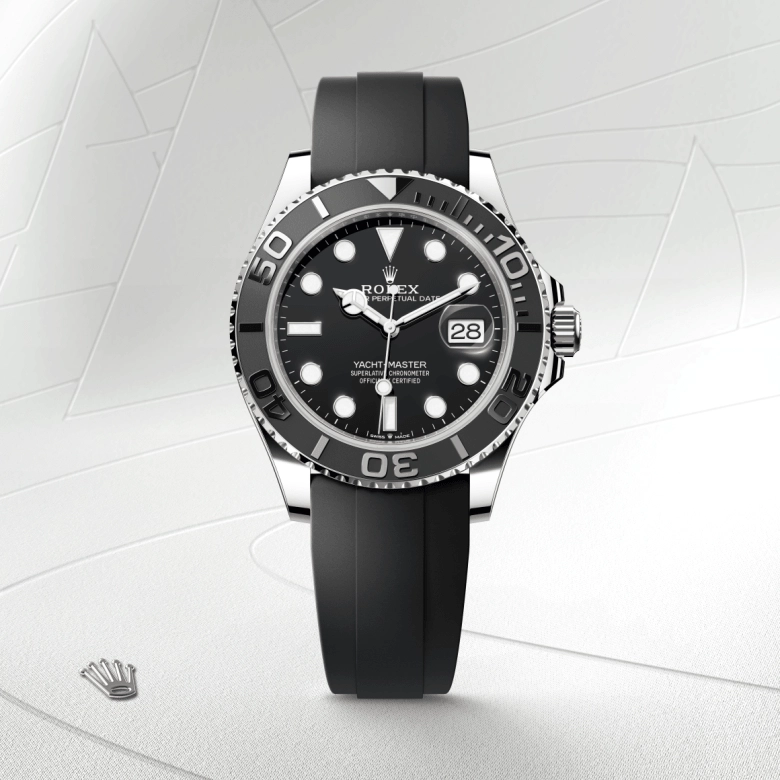Rolex Yacht-Master in ทองคำขาว 18 กะรัต, M226659-0002 - Siam Swiss