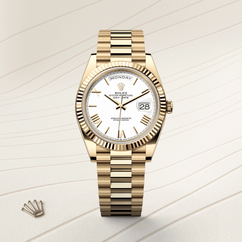 Rolex Day-Date in 18 ct yellow gold, M228238-0042 - Siam Swiss