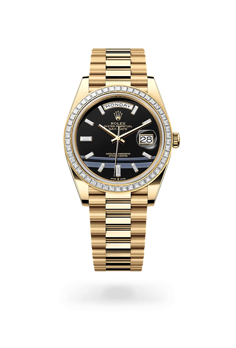 Rolex Day-Date in 18 ct yellow gold, M228398TBR-0038 - Siam Swiss Rolex Day-Date in 18 ct yellow gold, M228398TBR-0038 - Siam Swiss