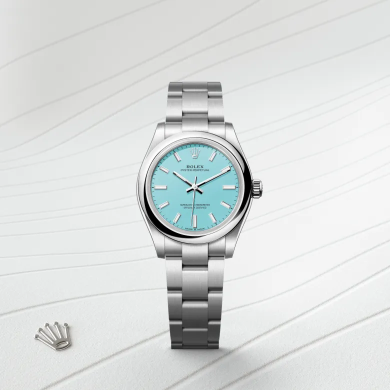 Rolex Oyster Perpetual in Oystersteel, M277200-0007 - Siam Swiss
