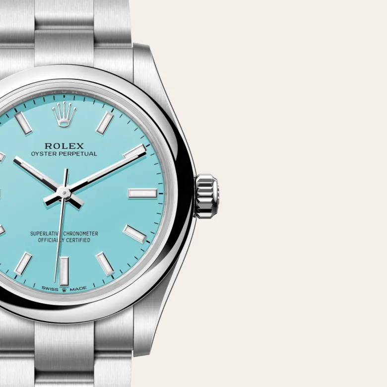 Rolex Oyster Perpetual in Oystersteel, M277200-0007 - Siam Swiss