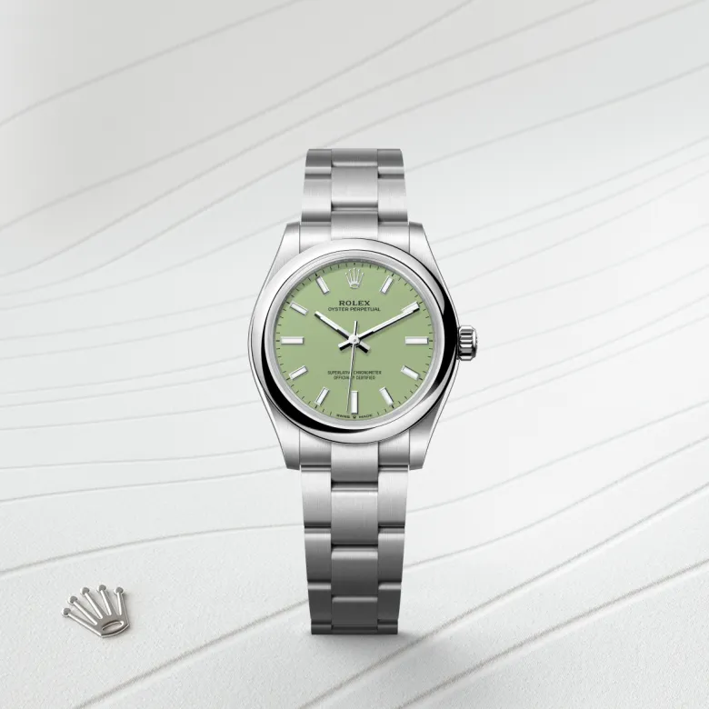 Rolex Oyster Perpetual in Oystersteel, M277200-0012 - Siam Swiss