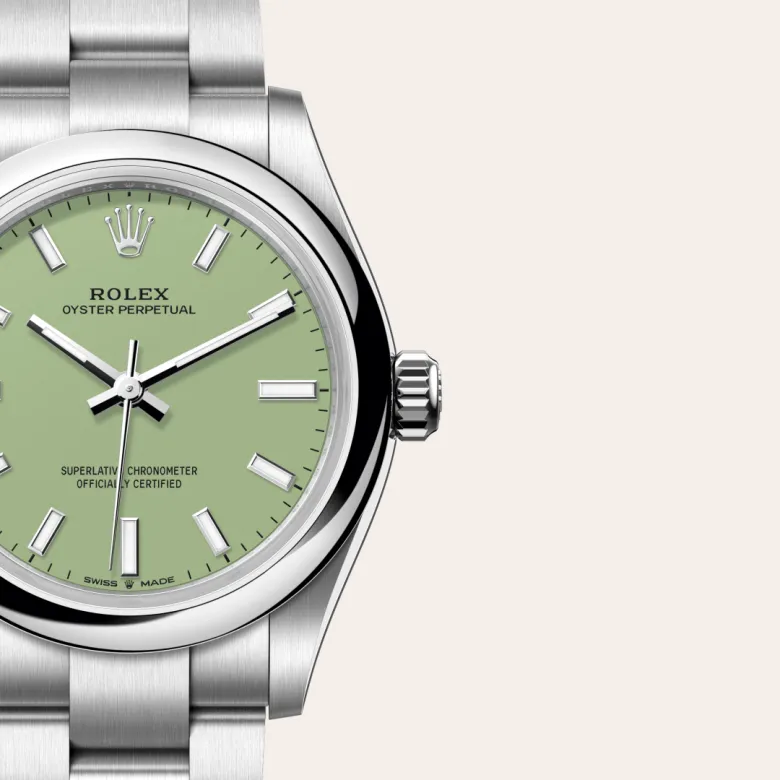 Rolex Oyster Perpetual in Oystersteel, M277200-0012 - Siam Swiss
