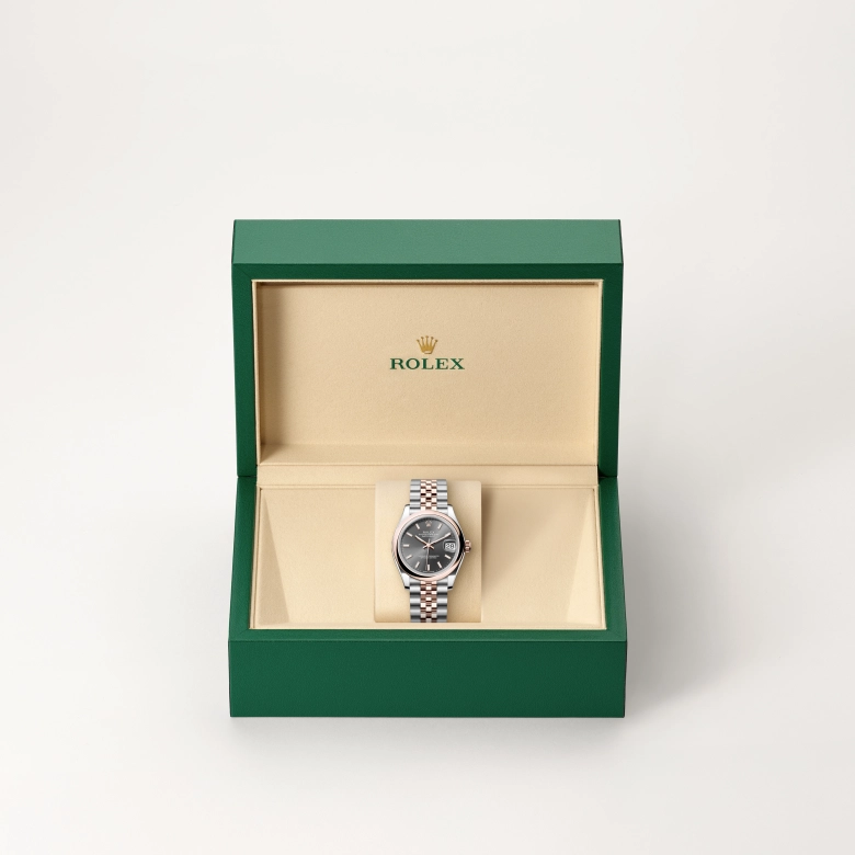 Rolex Datejust in Everose Rolesor - การผสมผสานระหว่าง Oystersteel และ Everose gold, M278241-0018 - Siam Swiss