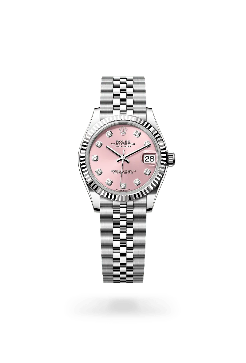 Rolex Datejust in White Rolesor - combination of Oystersteel and white gold, M278274-0032 - Siam Swiss Rolex Datejust in White Rolesor - combination of Oystersteel and white gold, M278274-0032 - Siam Swiss