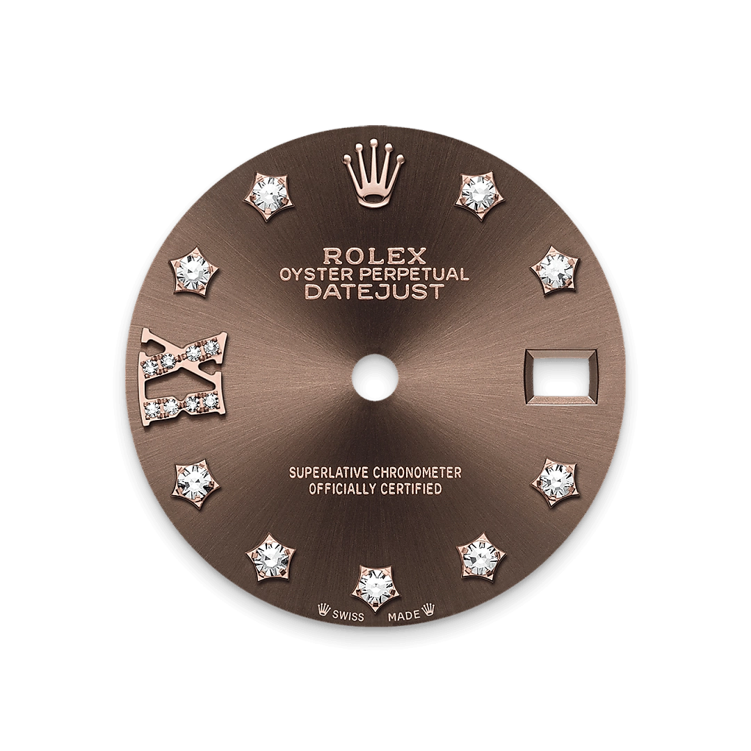 Rolex Lady-Datejust in Everose gold 18 กะรัต, M279135RBR-0001 - Siam Swiss