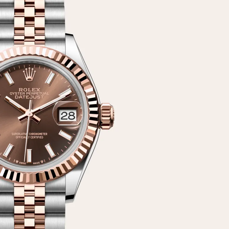 Rolex Lady-Datejust in Everose Rolesor - combination of Oystersteel and Everose gold, M279171-0017 - Siam Swiss