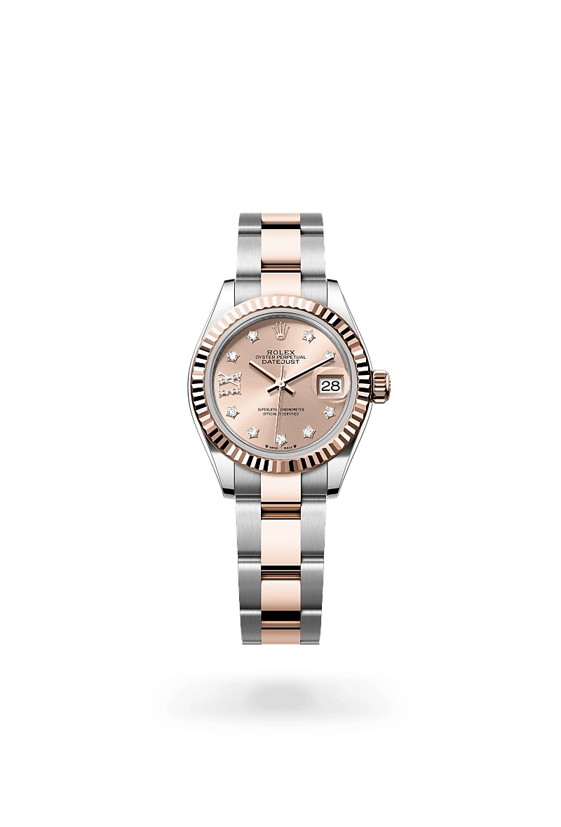 Rolex Lady-Datejust in Everose Rolesor - combination of Oystersteel and Everose gold, M279171-0028 - Siam Swiss