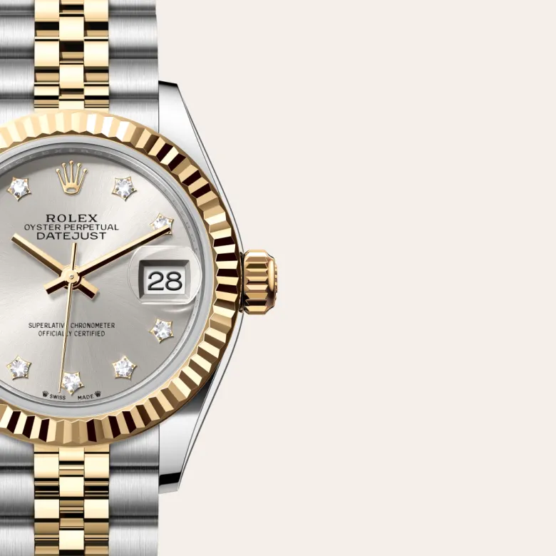 Rolex Lady-Datejust in Yellow Rolesor - การผสมผสานระหว่าง Oystersteel และทองคำ, M279173-0003 - Siam Swiss