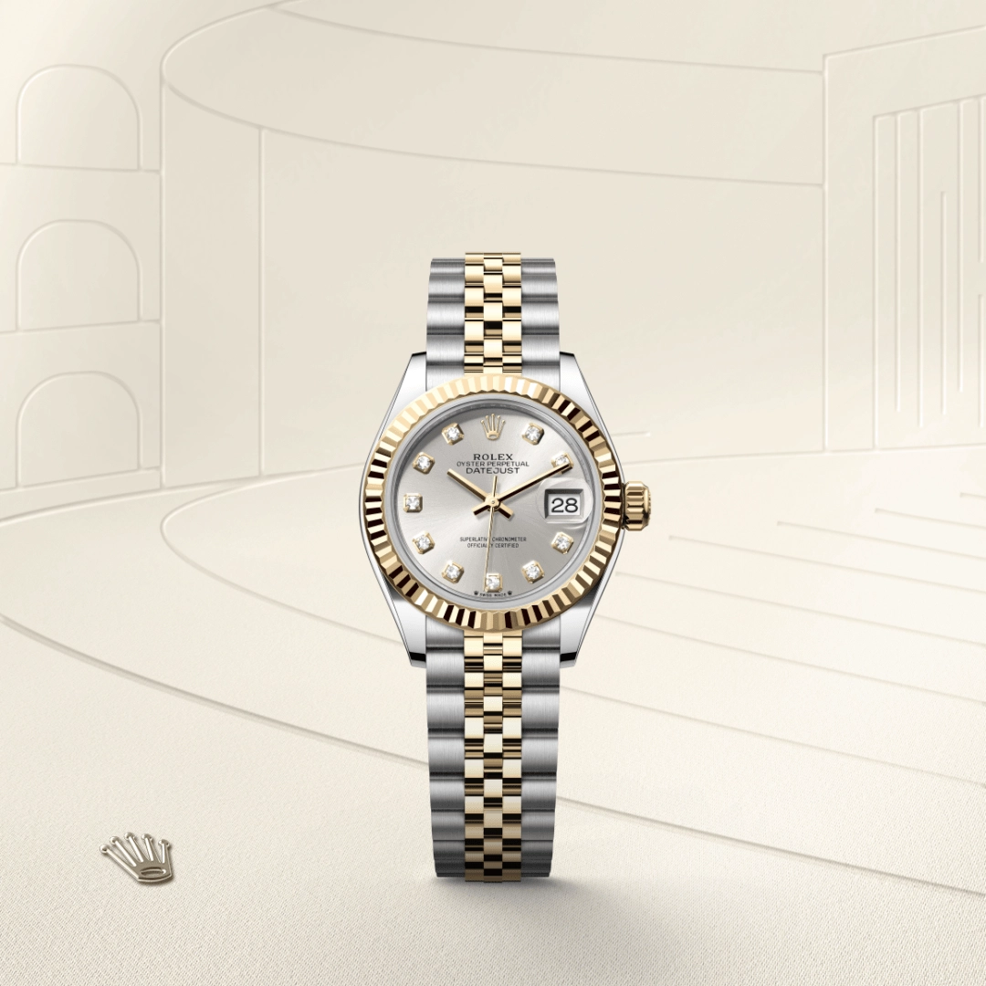 Rolex Lady-Datejust in Yellow Rolesor - combination of Oystersteel and yellow gold, M279173-0007 - Siam Swiss