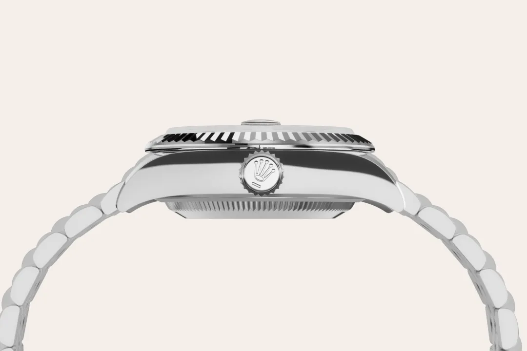 Rolex Lady-Datejust in White Rolesor - การผสมผสานระหว่าง Oystersteel และทองคำขาว, M279174-0021 - Siam Swiss