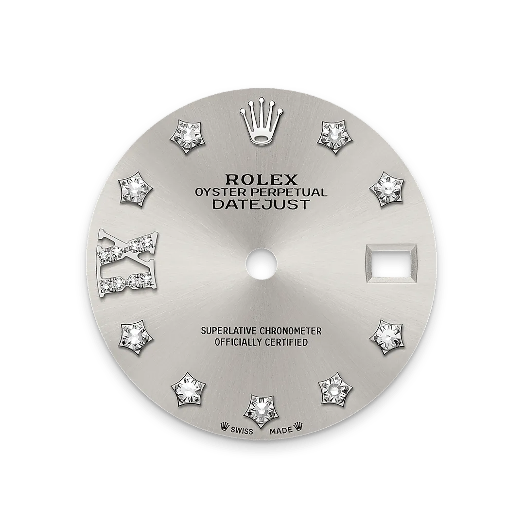 Rolex Lady-Datejust in White Rolesor - การผสมผสานระหว่าง Oystersteel และทองคำขาว, M279174-0021 - Siam Swiss