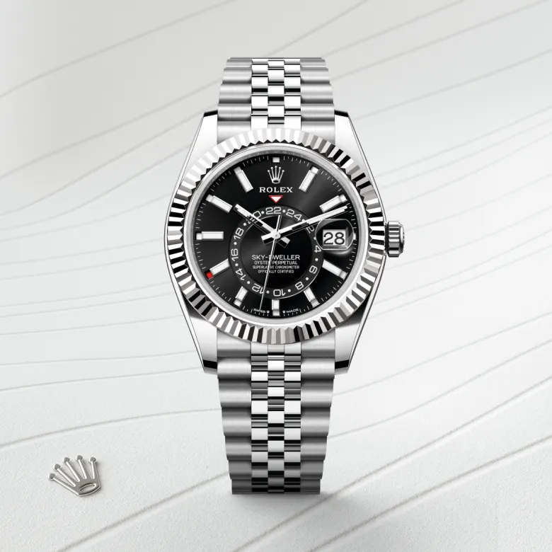 Rolex Sky-Dweller in White Rolesor - combination of Oystersteel and white gold, M336934-0008 - Siam Swiss