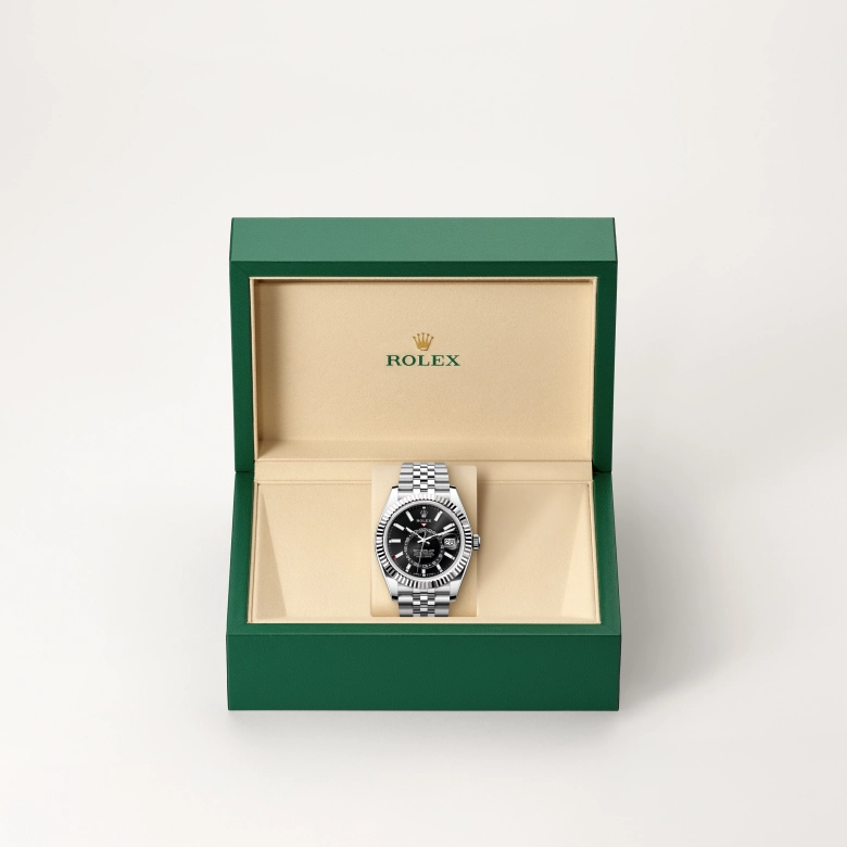Rolex Sky-Dweller in White Rolesor - combination of Oystersteel and white gold, M336934-0008 - Siam Swiss