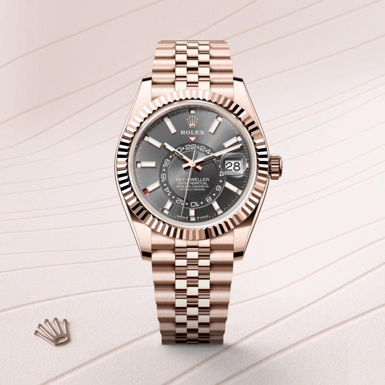 Rolex Sky-Dweller in 18 ct Everose gold, M336935-0008 - Siam Swiss