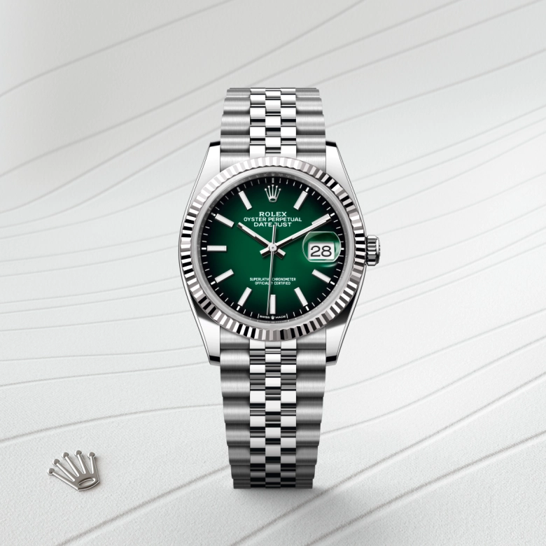 Rolex Datejust in White Rolesor - การผสมผสานระหว่าง Oystersteel และทองคำขาว - Siam Swiss Rolex Boutique
