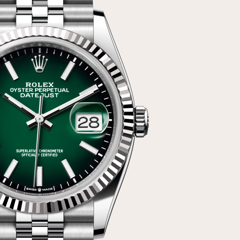 Rolex Datejust in White Rolesor - การผสมผสานระหว่าง Oystersteel และทองคำขาว - Siam Swiss Rolex Boutique